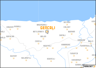 map of Gencali