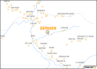 map of Gendukh