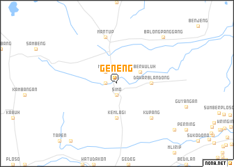 map of Geneng