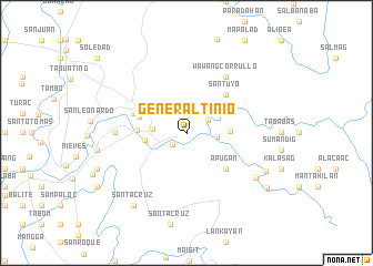 map of General Tinio