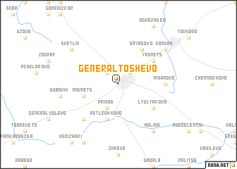 map of General-Toshevo