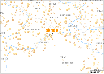 map of Genge