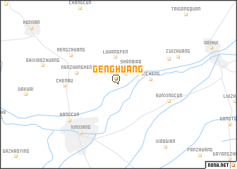 map of Genghuang