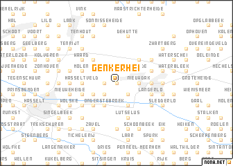 map of Genkerhei