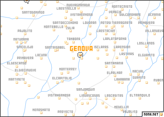 map of Génova