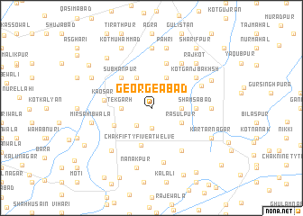 map of Georgeābād