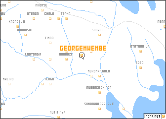 map of George Mwembe