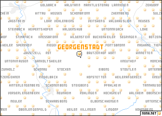 map of Georgenstadt