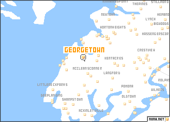 map of Georgetown