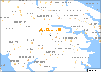 map of Georgetown