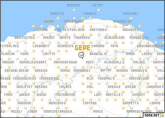 map of Gêpe