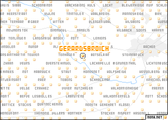 map of Gerardsbroich
