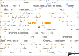 map of Geras-Kottaun