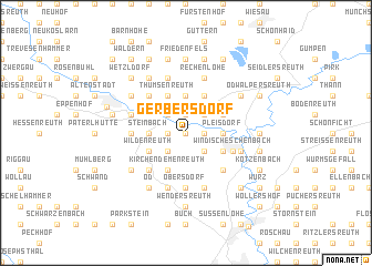 map of Gerbersdorf