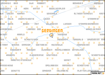 map of Gerdingen