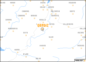 map of Gerdiz