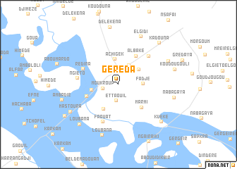 map of Gereda