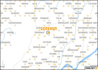 map of Gerehun