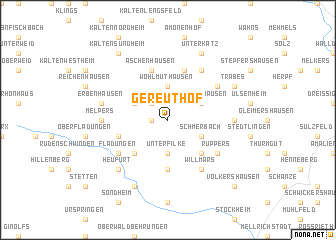 map of Gereuthof