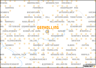 map of Gerholling