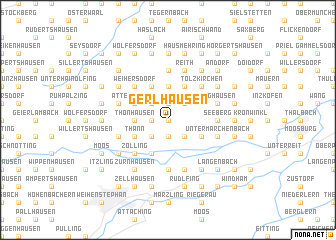 map of Gerlhausen