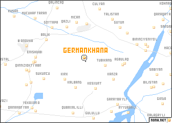 map of Germankhana