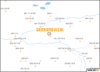 map of Germanovichi