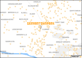 map of Germantown Park