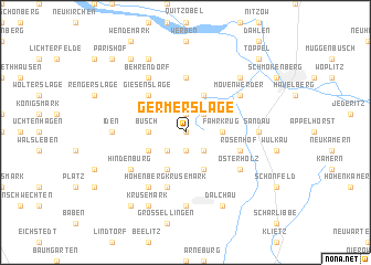 map of Germerslage