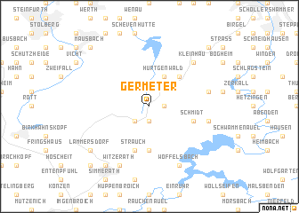 map of Germeter