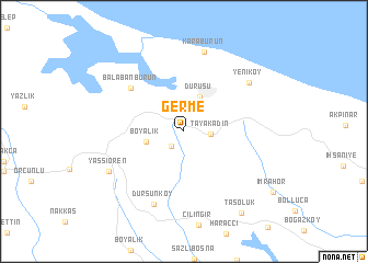 map of Germe