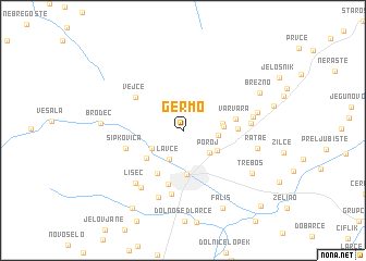 map of Germo