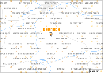 map of Gernach
