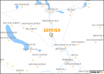 map of Gerrish