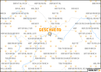 map of Geschwend