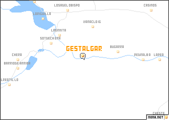 map of Gestalgar