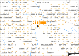 map of Getambe