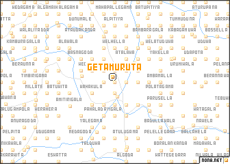 map of Getamuruta