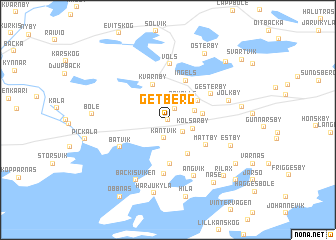 map of Getberg