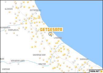 map of Getgesarā