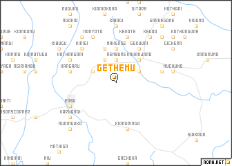 map of Gethemu