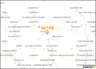 map of Getino