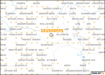 map of Geusmanns