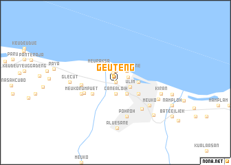 map of Geuteng