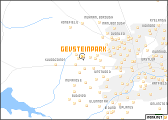 map of Gevstein Park