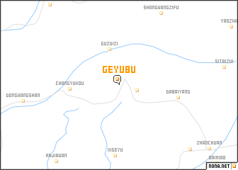 map of Geyubu