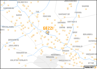 map of Gezzī