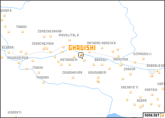 map of Ghadishi