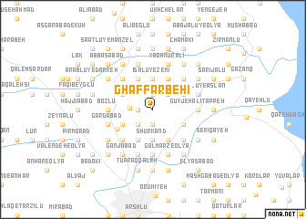 map of Ghaffār Behī