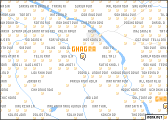 map of Ghāgra